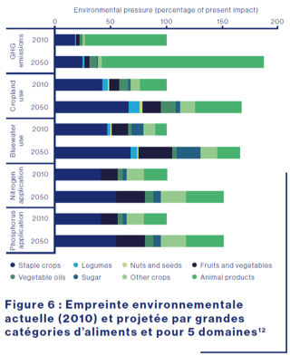 Alimentation durable : Empreinte environnementale des grandes catégories d'aliments